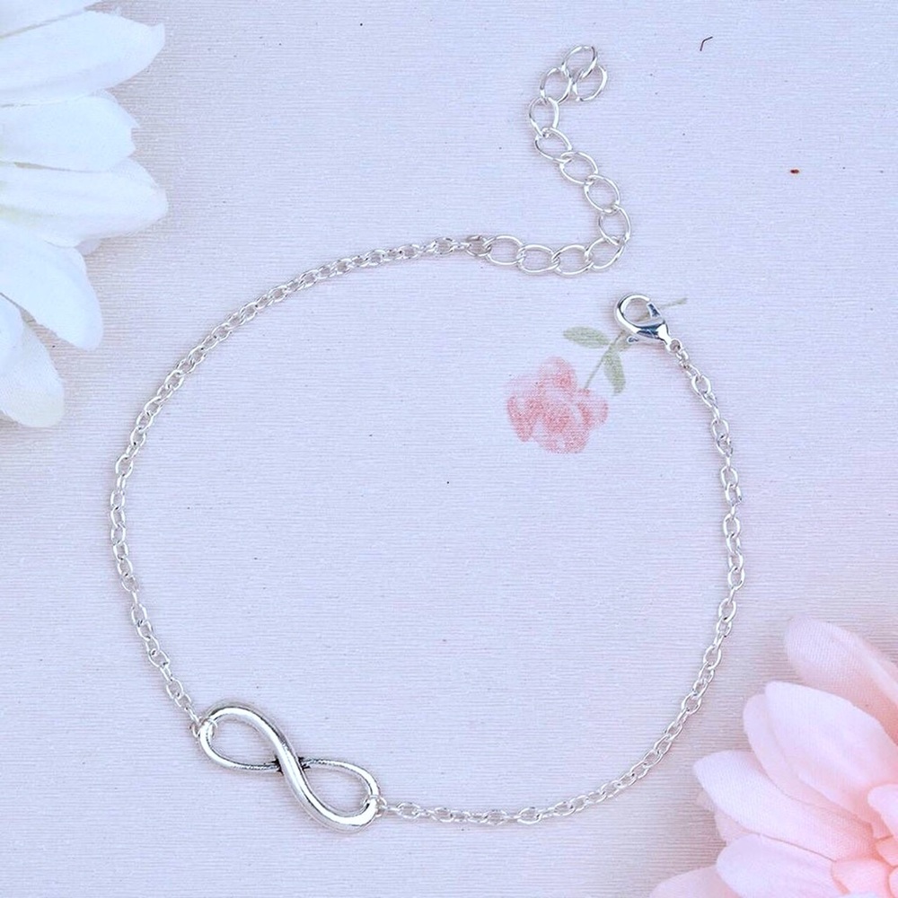 Infinity Symbol Anklet